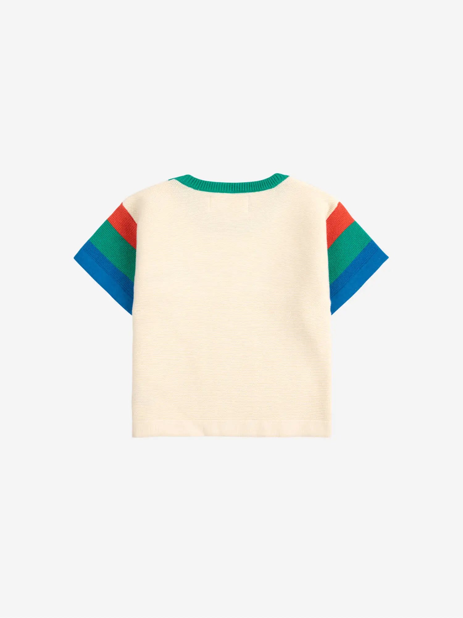 Bobo choses Color block knitted T-shirt Últimos 2 días