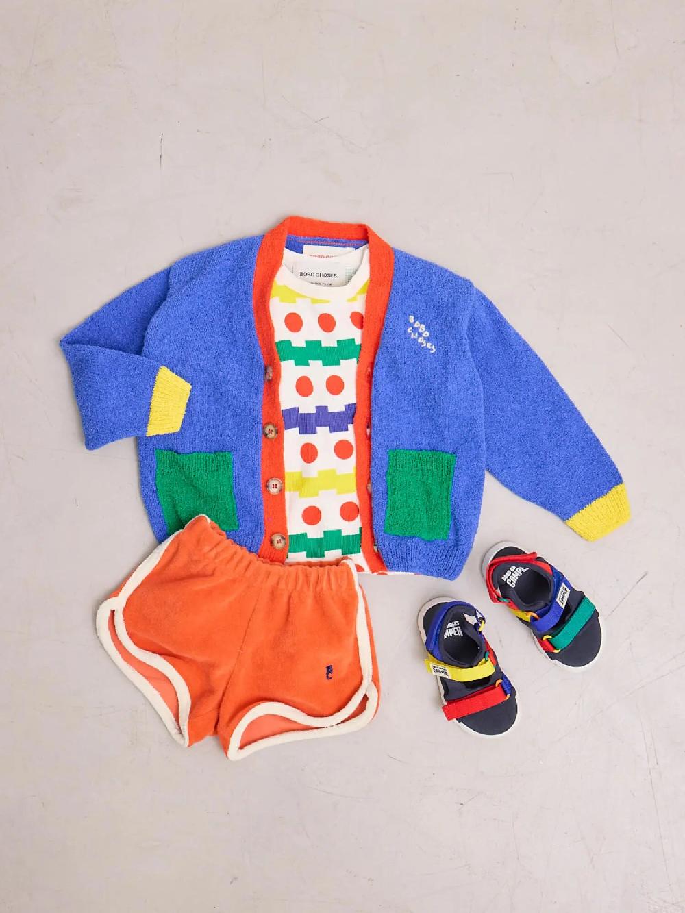 Bobo choses Geometric all over waffle T-shirt Último día