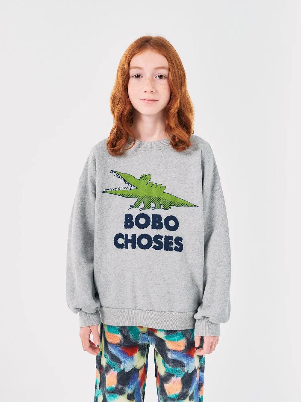 Bobo choses Talking Crocodile sweatshirt Tienda de fábrica