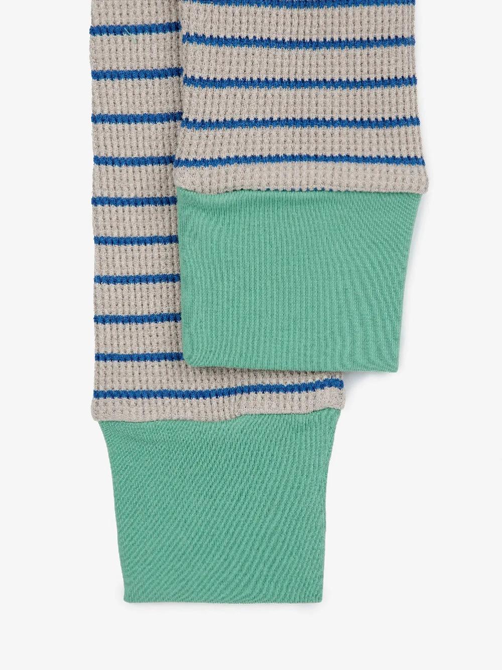 Bobo choses Stripes waffle leggings Venta caliente