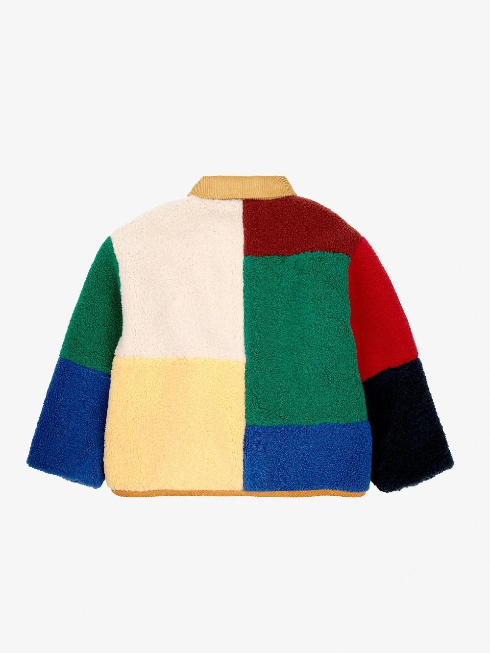 Bobo choses Color Block sheepskin jacket En oferta