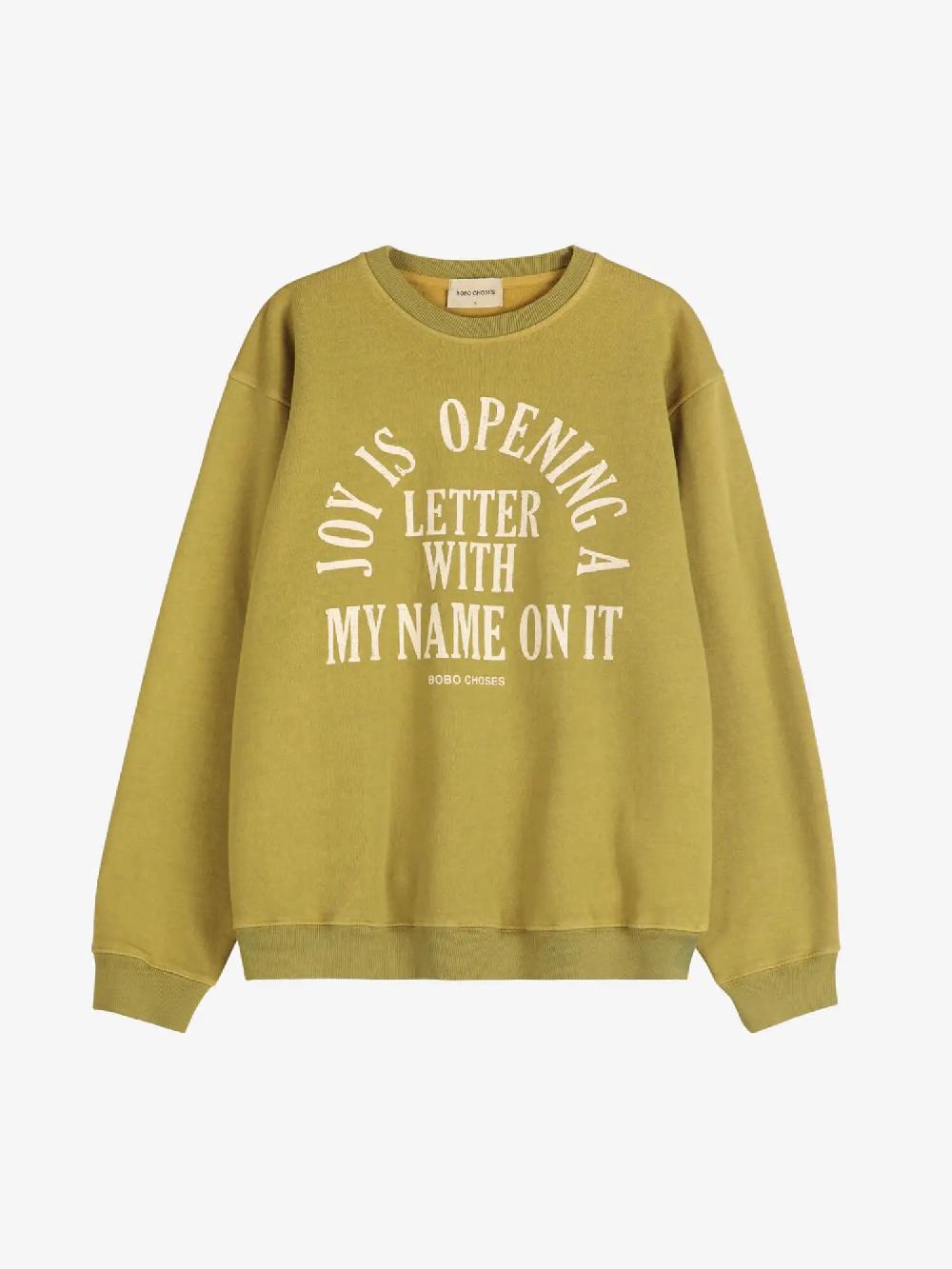 Bobo choses Joy Is straight sweatshirt COMPRAR AHORA