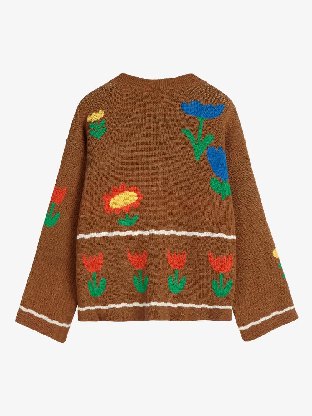 Bobo choses Garden Party texture cotton cardigan Último día