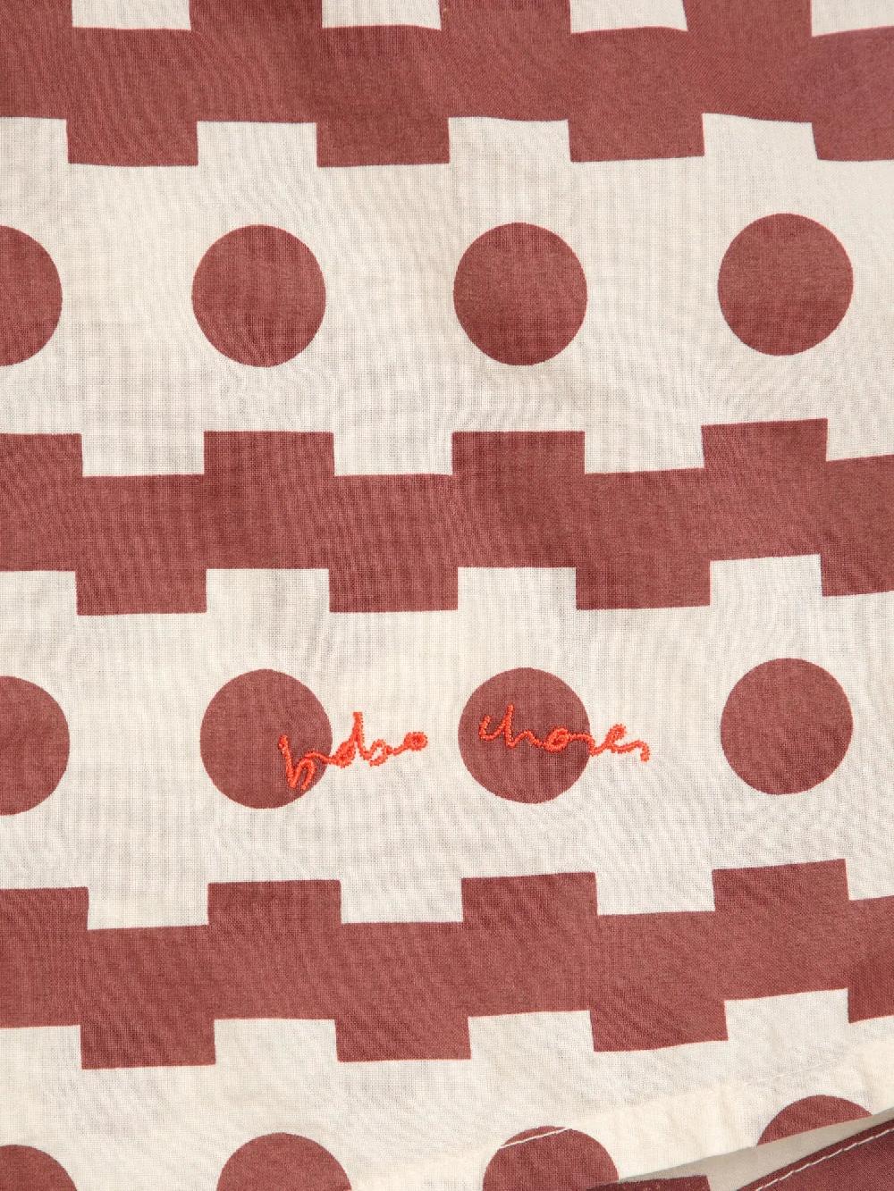 Bobo choses Geometric print oversize shirt Promoción trimestral