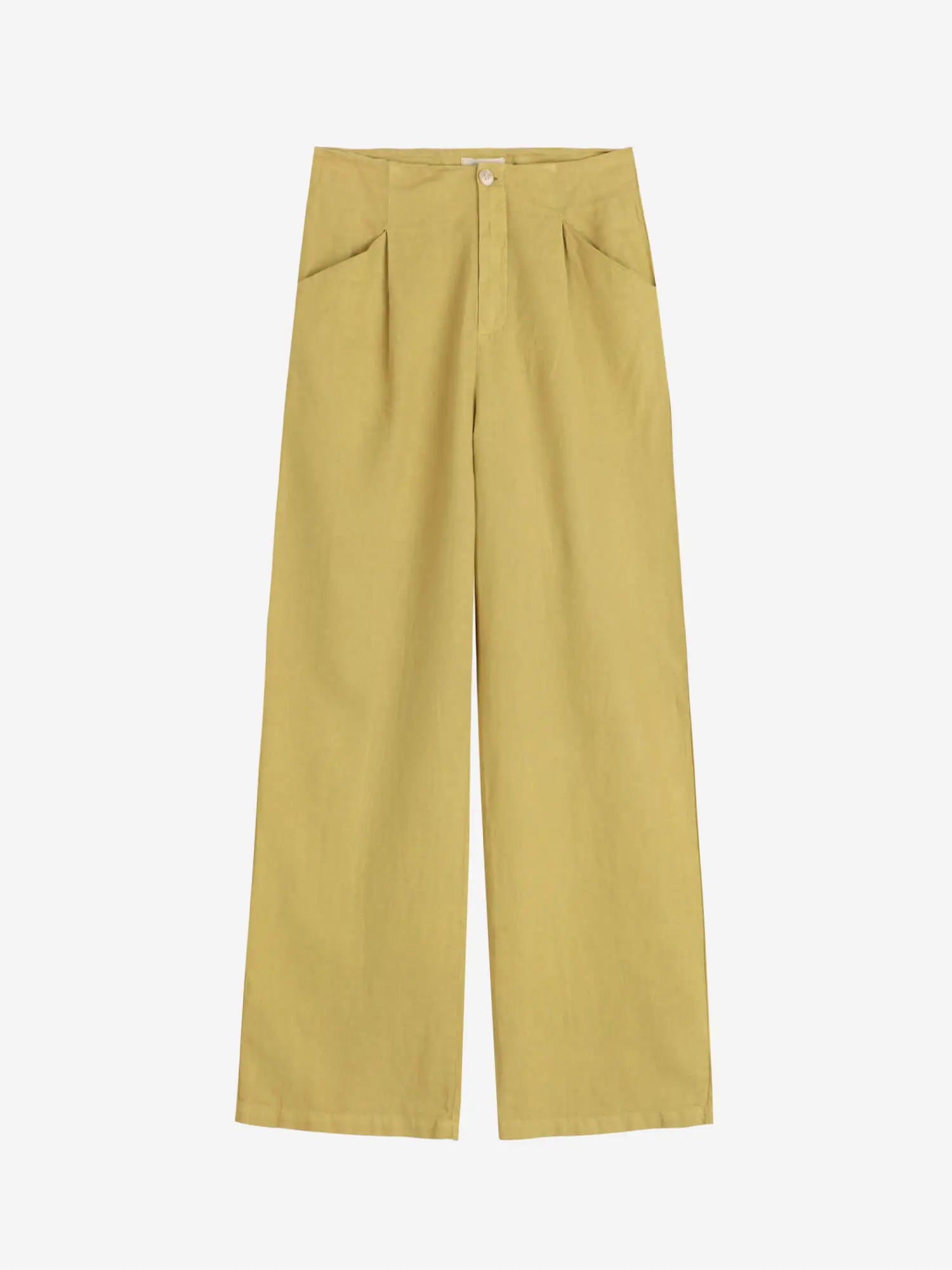 Bobo choses Linen blend pleated trousers Grandes descuentos