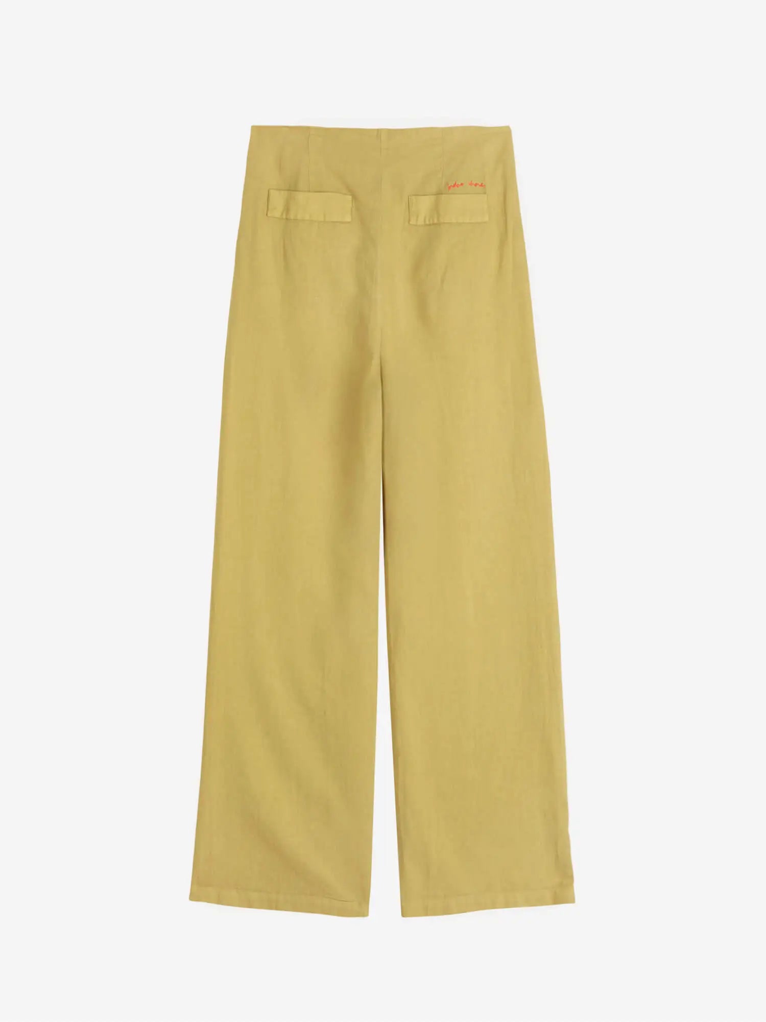 Bobo choses Linen blend pleated trousers Grandes descuentos