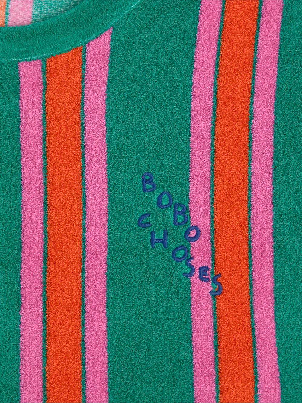 Bobo choses Stripe terry short dress Envío internacional gratuito