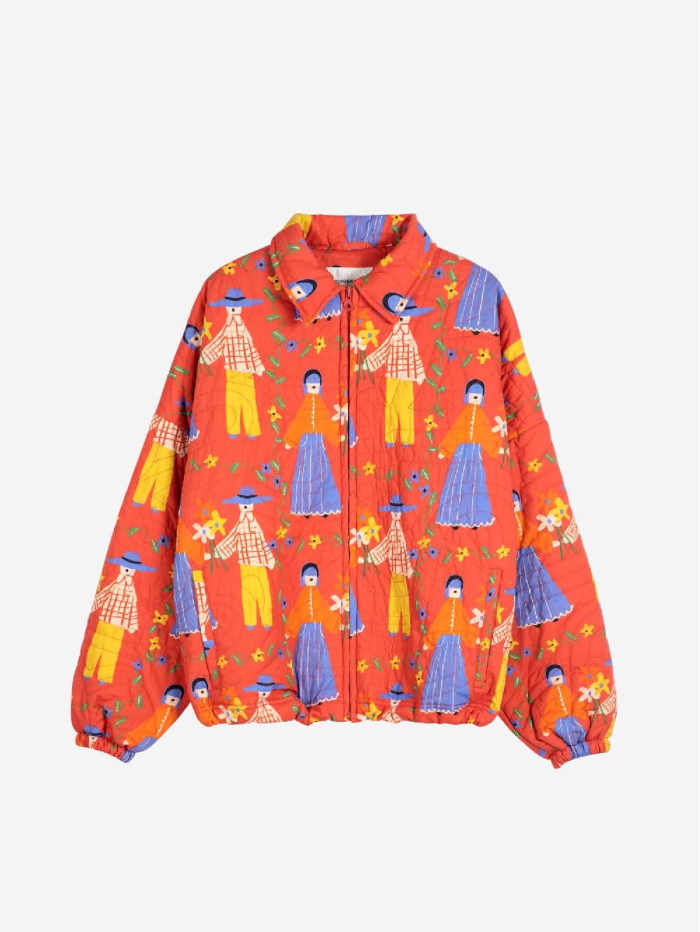 Bobo choses Couples print quilted jacket Ahorra y exporta