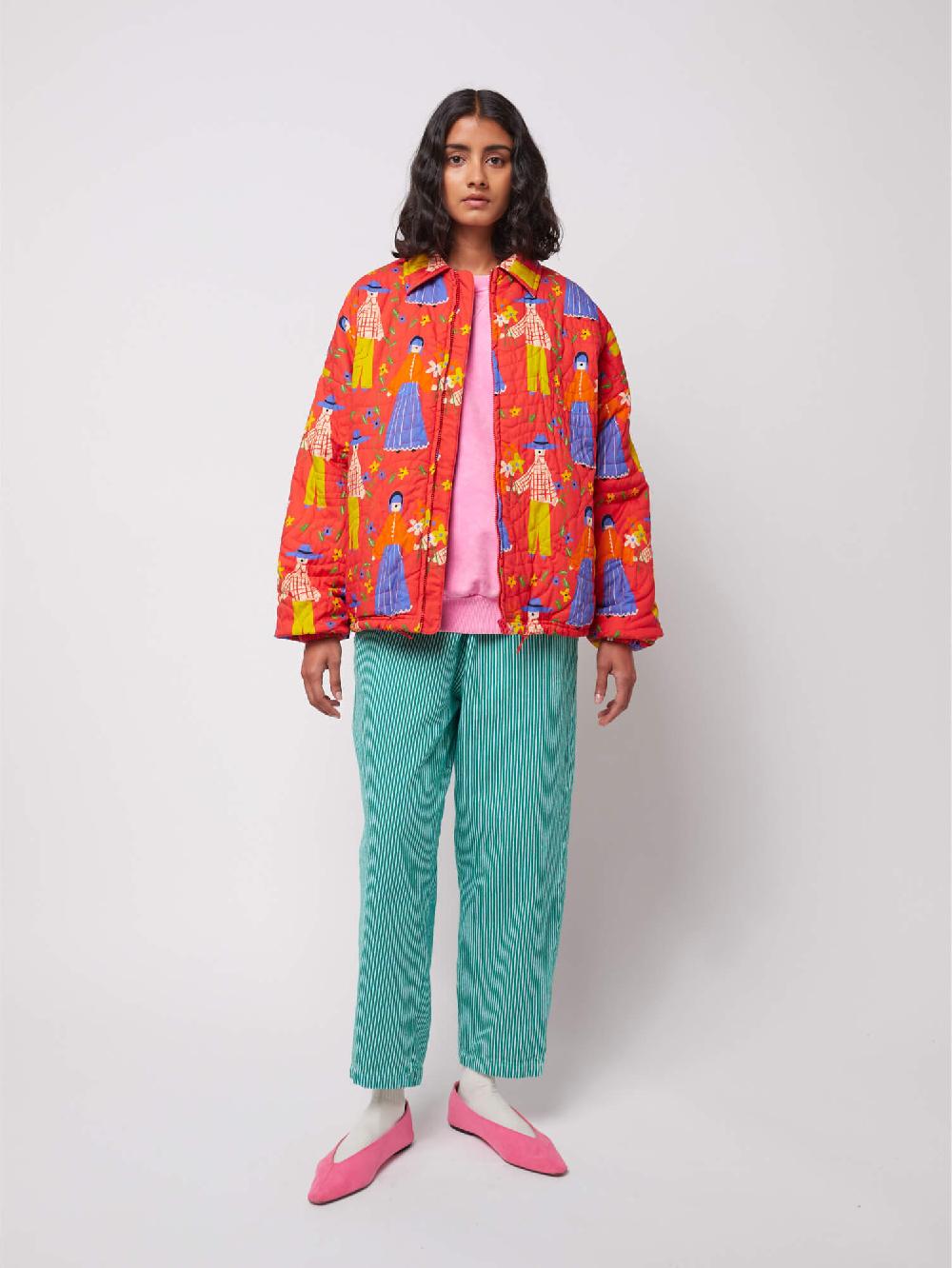 Bobo choses Couples print quilted jacket Ahorra y exporta