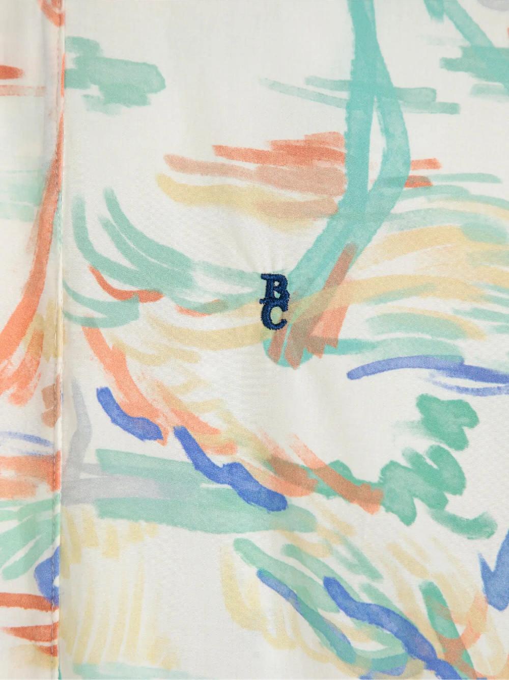 Bobo choses Spring landscape print kimono Libre de impuestos