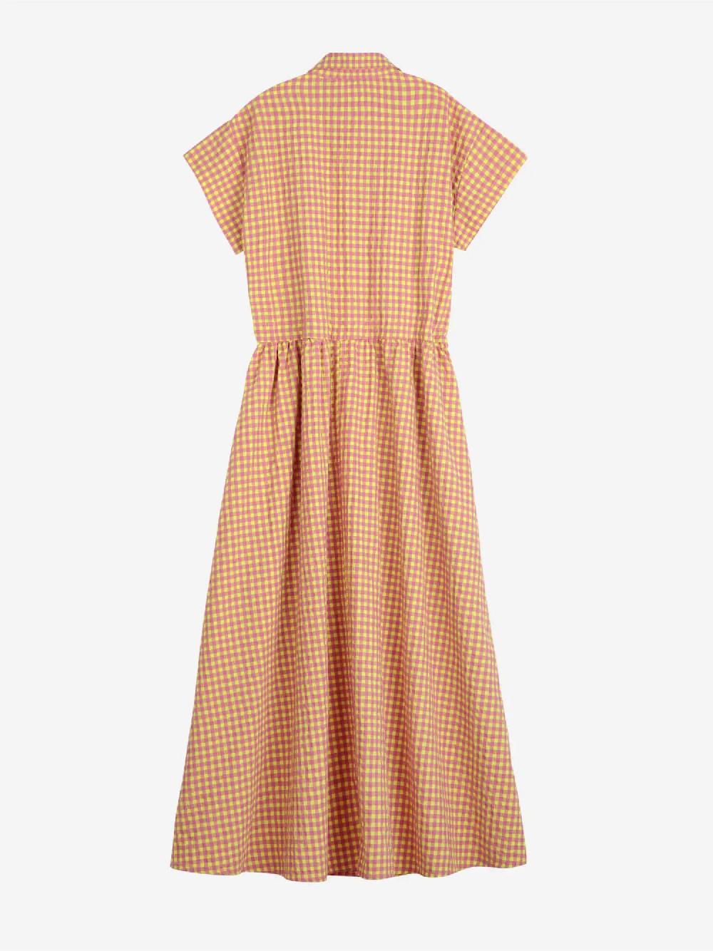 Bobo choses Vichy shirt dress Descuentos del mes