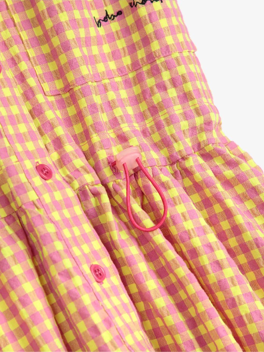 Bobo choses Vichy shirt dress Descuentos del mes