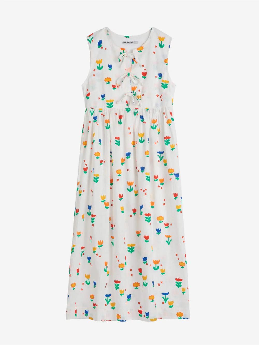 Bobo choses Garden Party print tie string dress Oferta exclusiva