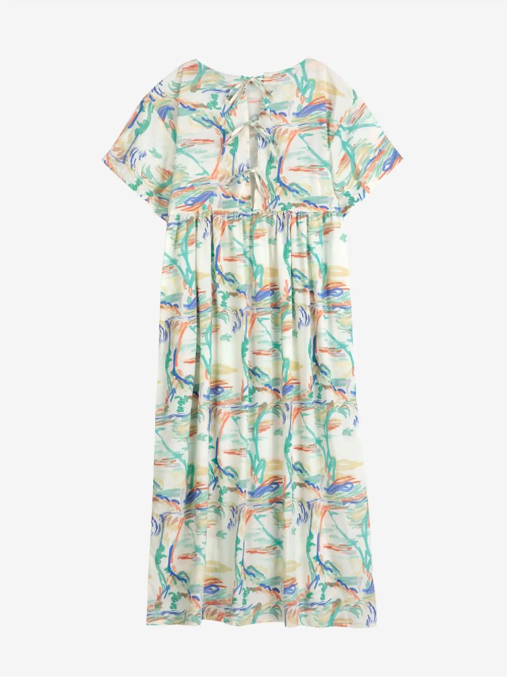 Bobo choses Spring Landscape print loose dress Ofertas de temporada