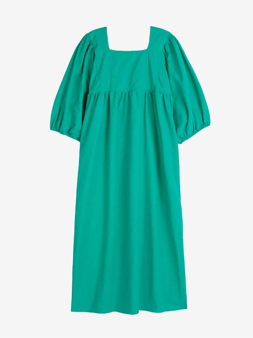 Bobo choses Couple Fish embroidery puff sleeve dress Rebajas de fin de temporada