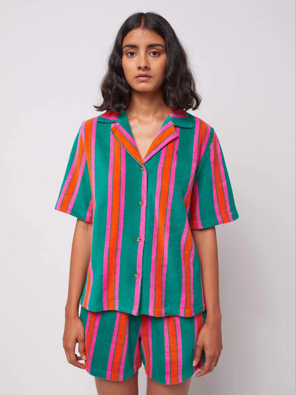 Bobo choses Striped terry shirt