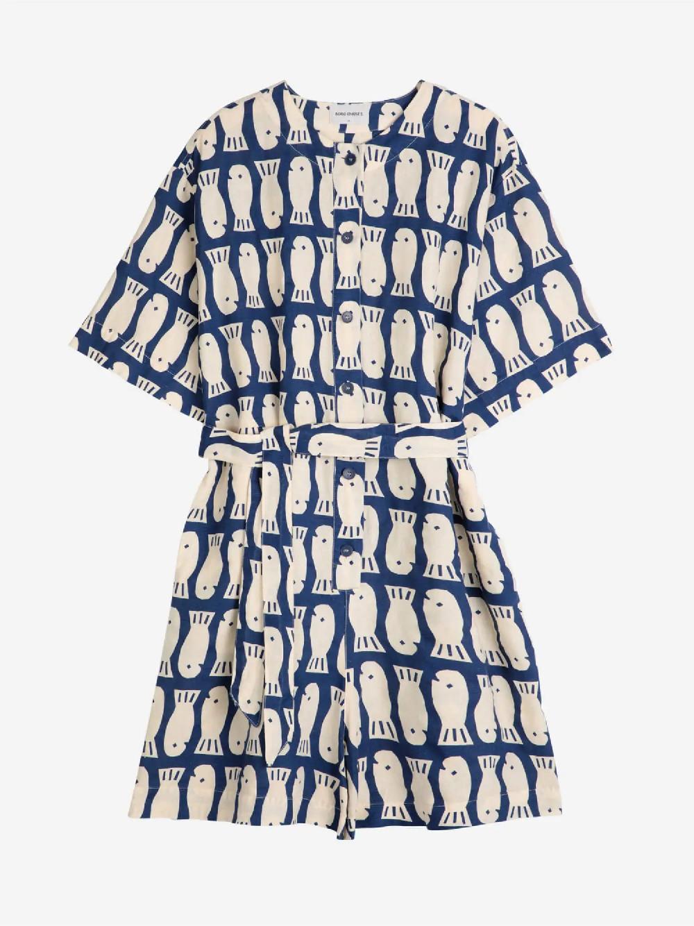 Bobo choses Lucky Fish print playsuit Outlet online