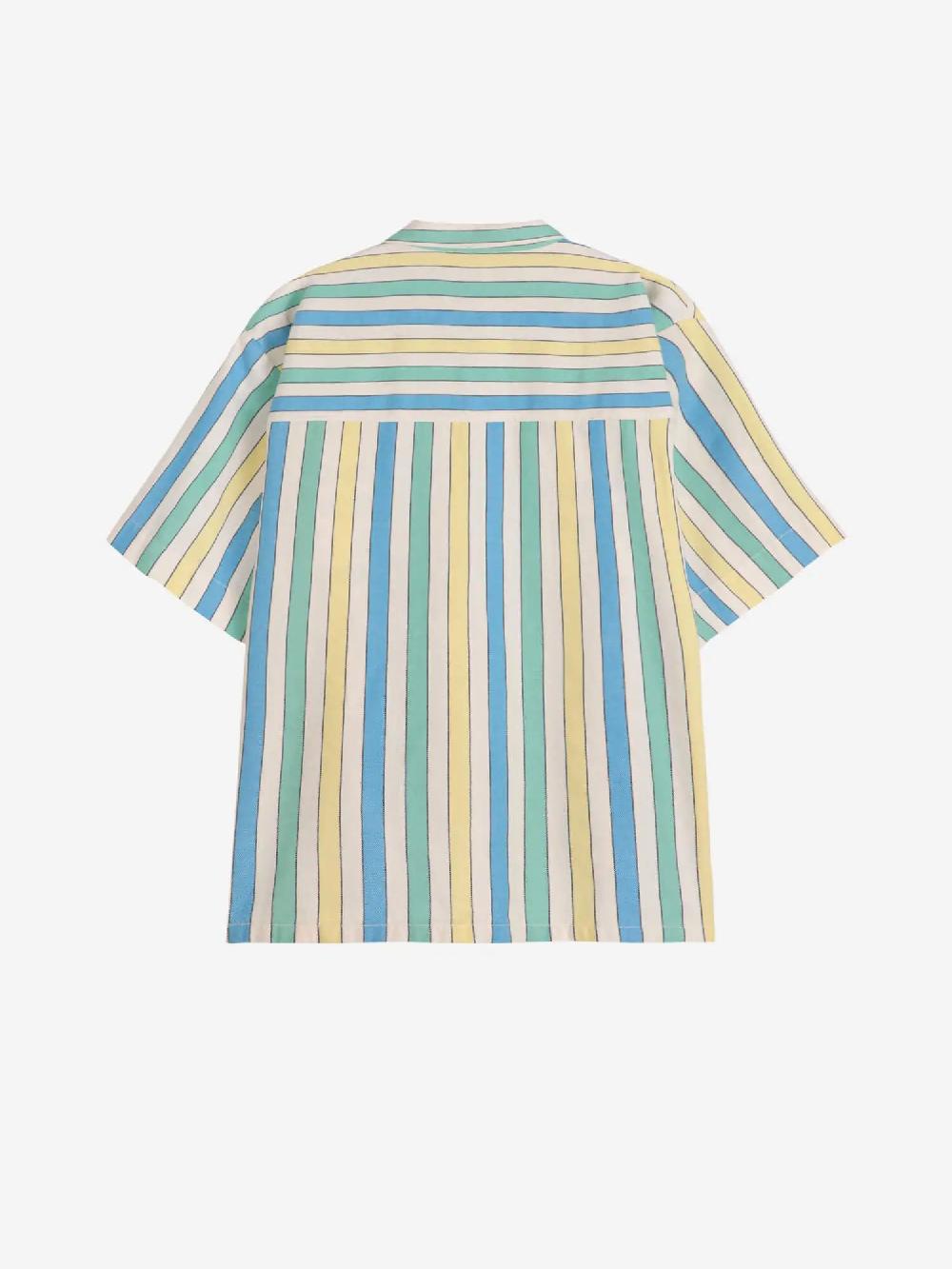 Bobo choses Multicolor stripes relaxed shirt Venta caliente