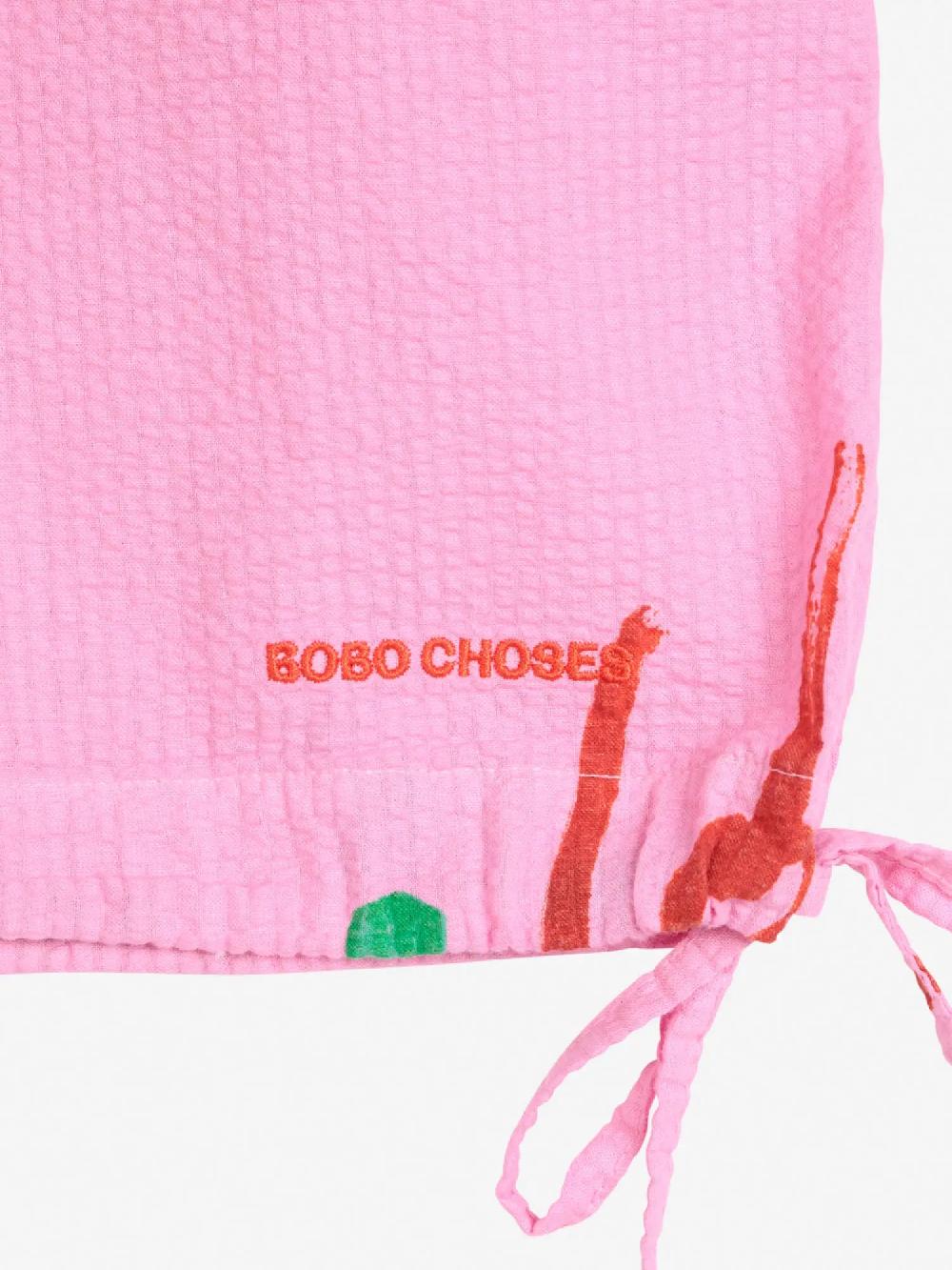 Bobo choses Cherry print cropped blouse En oferta