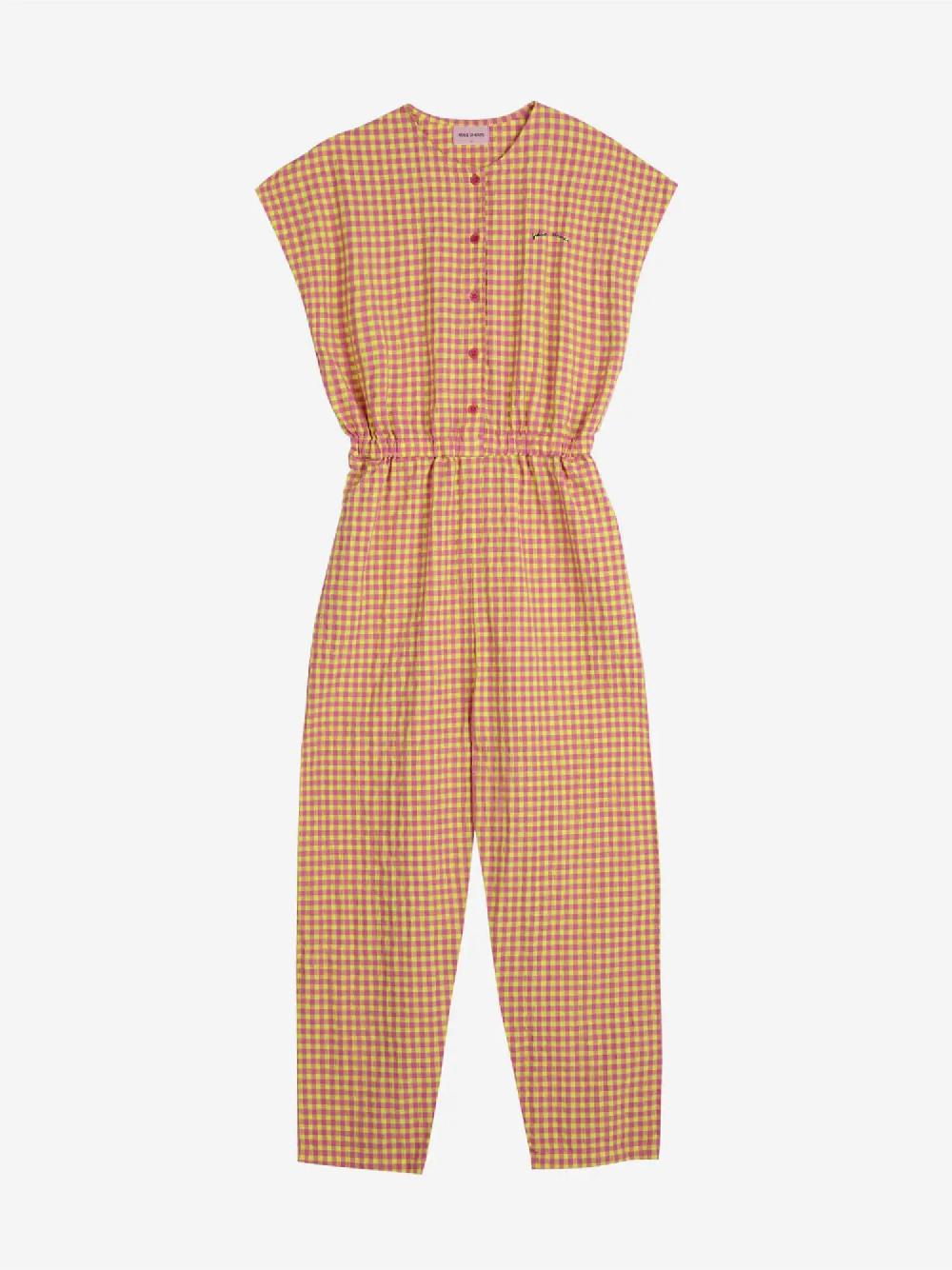 Bobo choses Vichy relaxed jumpsuit Gran oferta