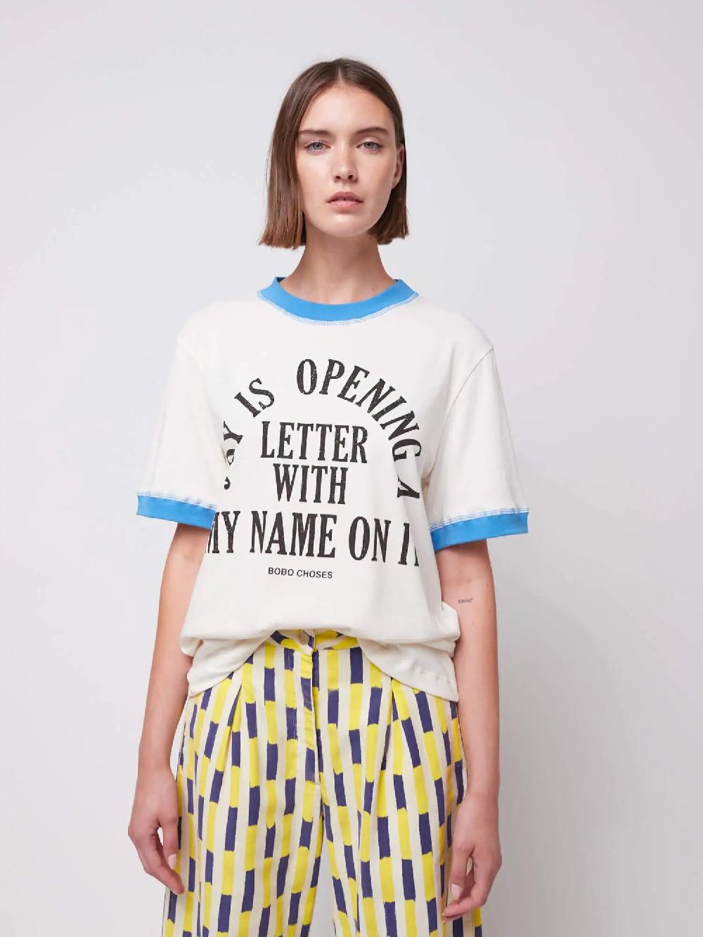 Bobo choses Joy Is color block T-shirt