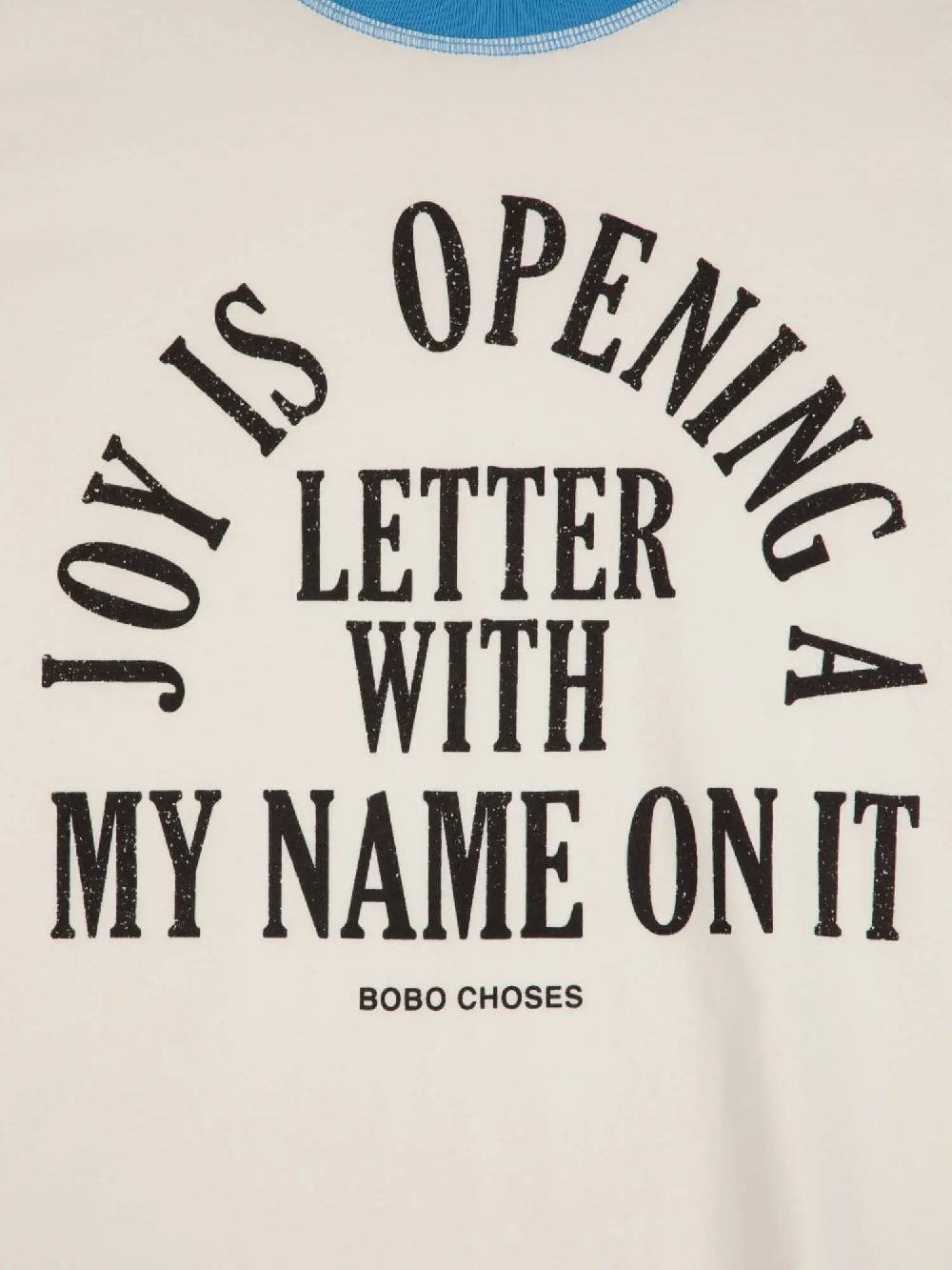 Bobo choses Joy Is color block T-shirt Los más vendidos