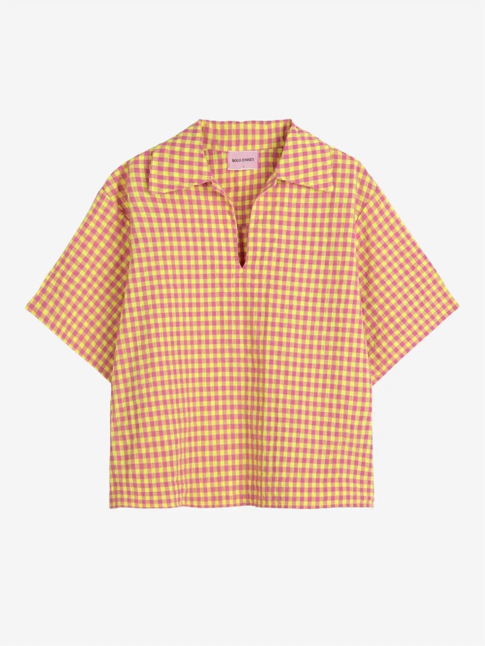 Bobo choses Vichy relaxed shirt Descuento