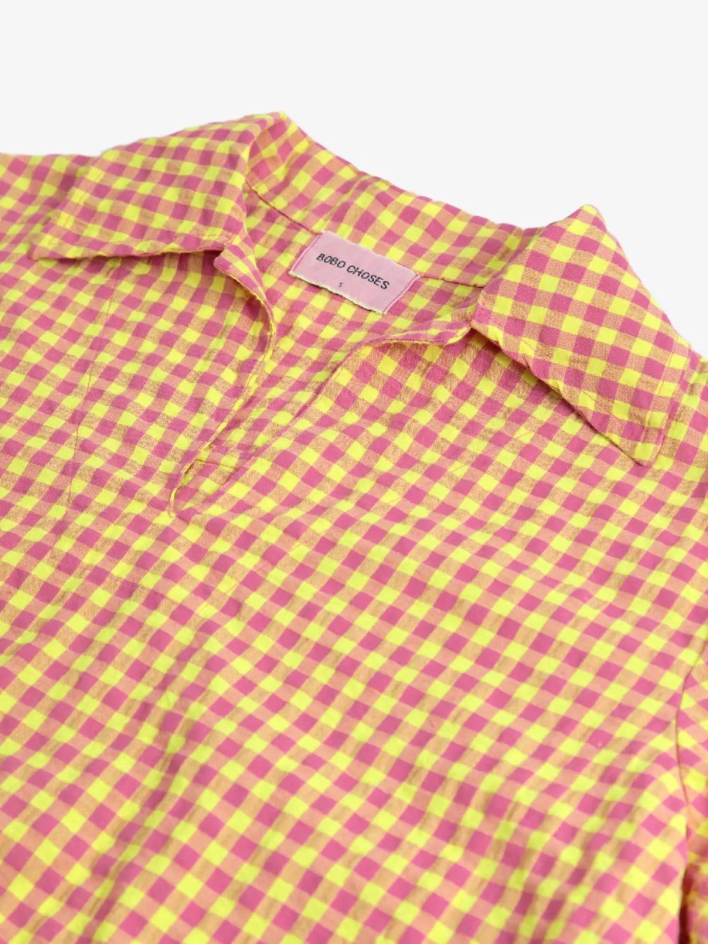 Bobo choses Vichy relaxed shirt Descuento