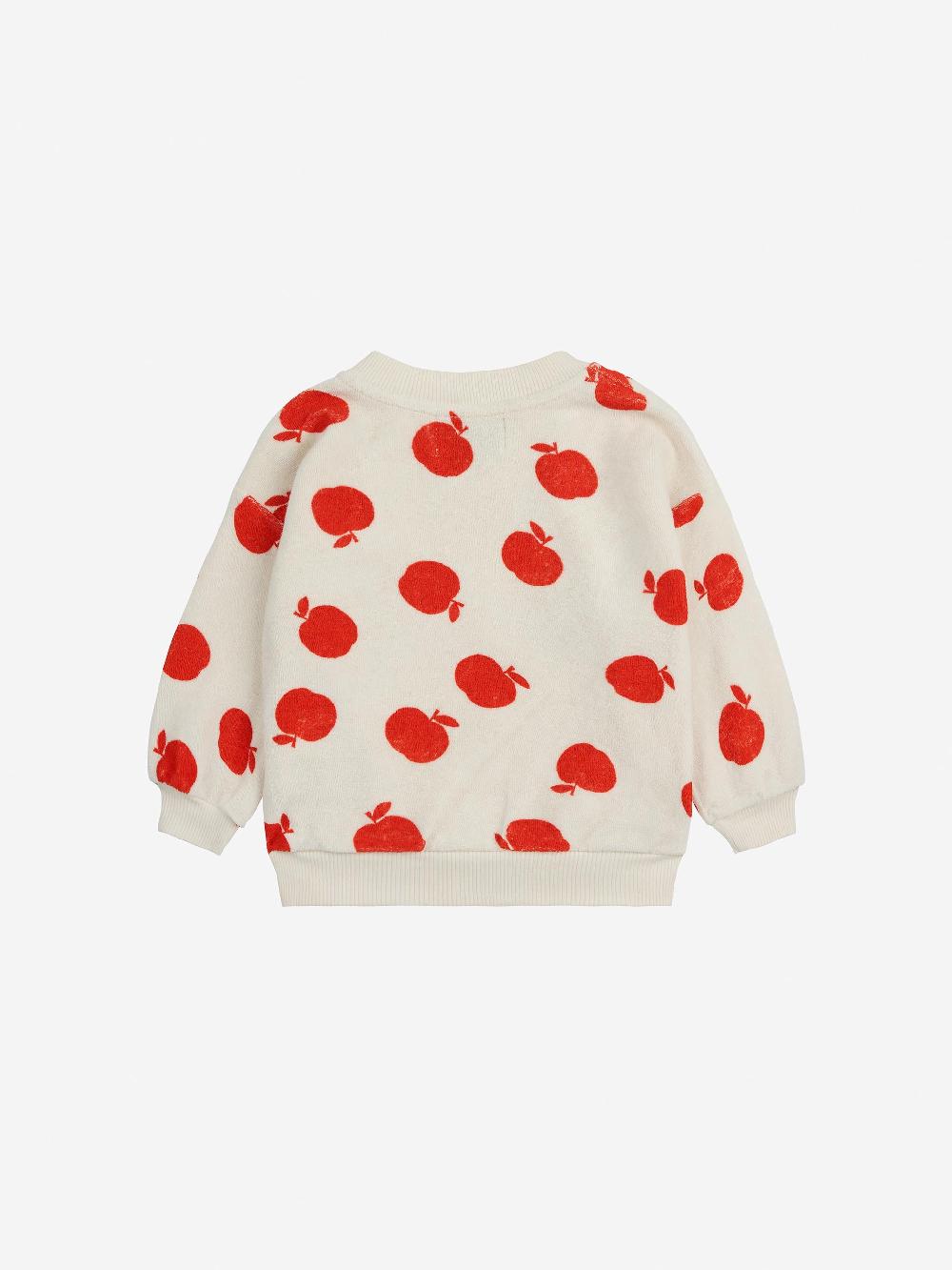 Bobo choses Poma all over ecru terry sweatshirt Último día