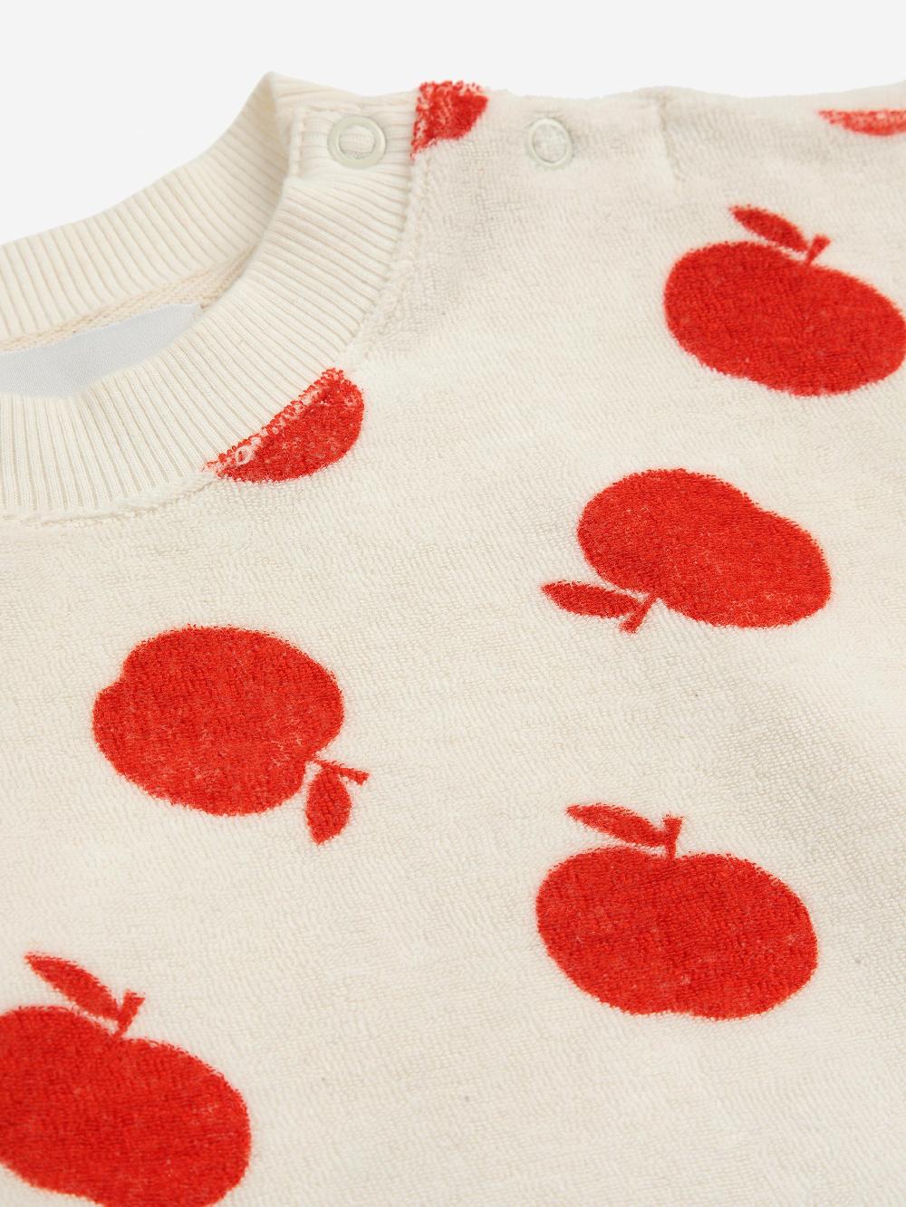Bobo choses Poma all over ecru terry sweatshirt Último día