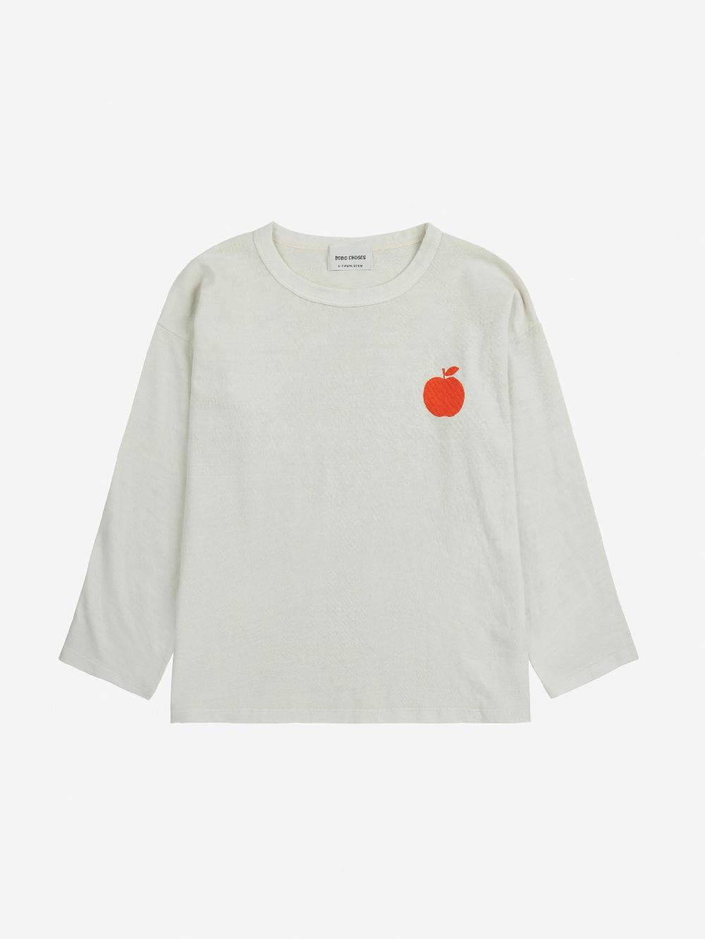 Bobo choses Poma Bobo Choses ecru T-shirt Promoción por tiempo limitado