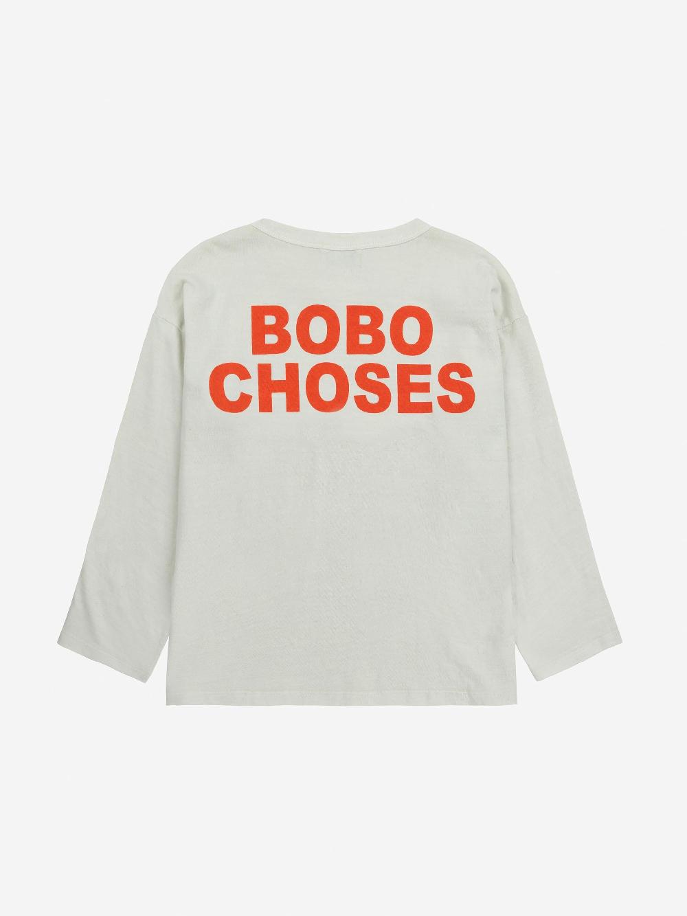 Bobo choses Poma Bobo Choses ecru T-shirt Promoción por tiempo limitado