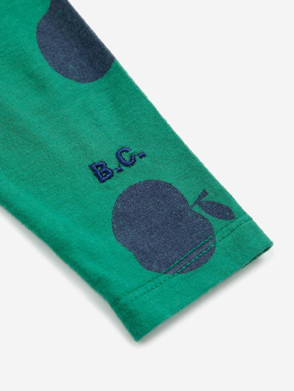 Bobo choses Poma all over green leggings Liquidación