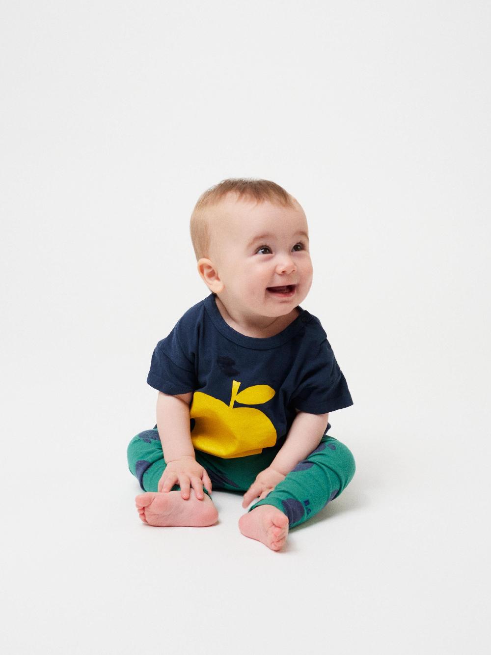 Bobo choses Poma all over green leggings Liquidación