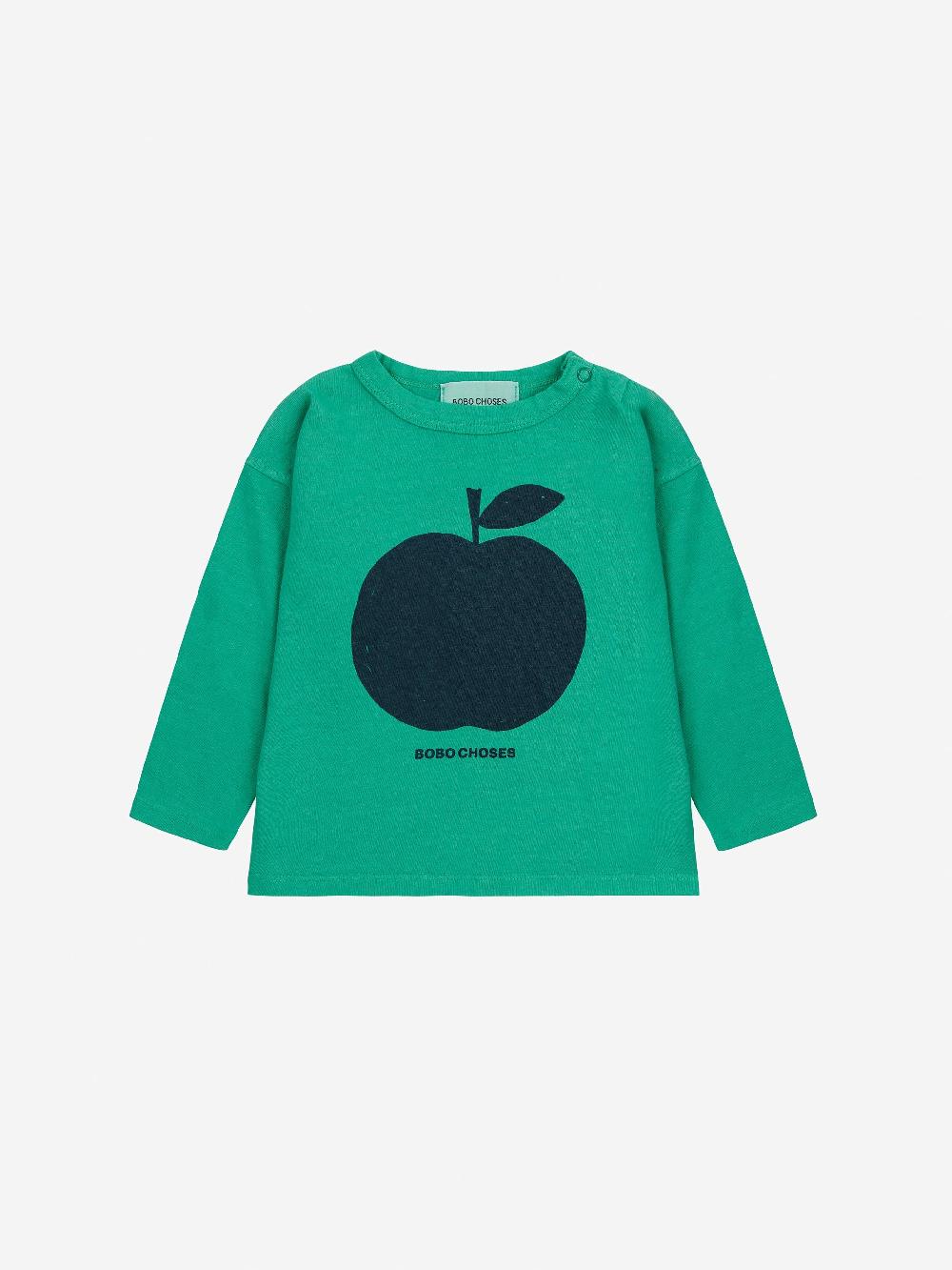 Bobo choses Poma green T-shirt Tienda de fábrica