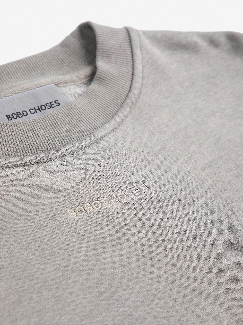 Bobo choses Poma grey sweatshirt Libre de impuestos