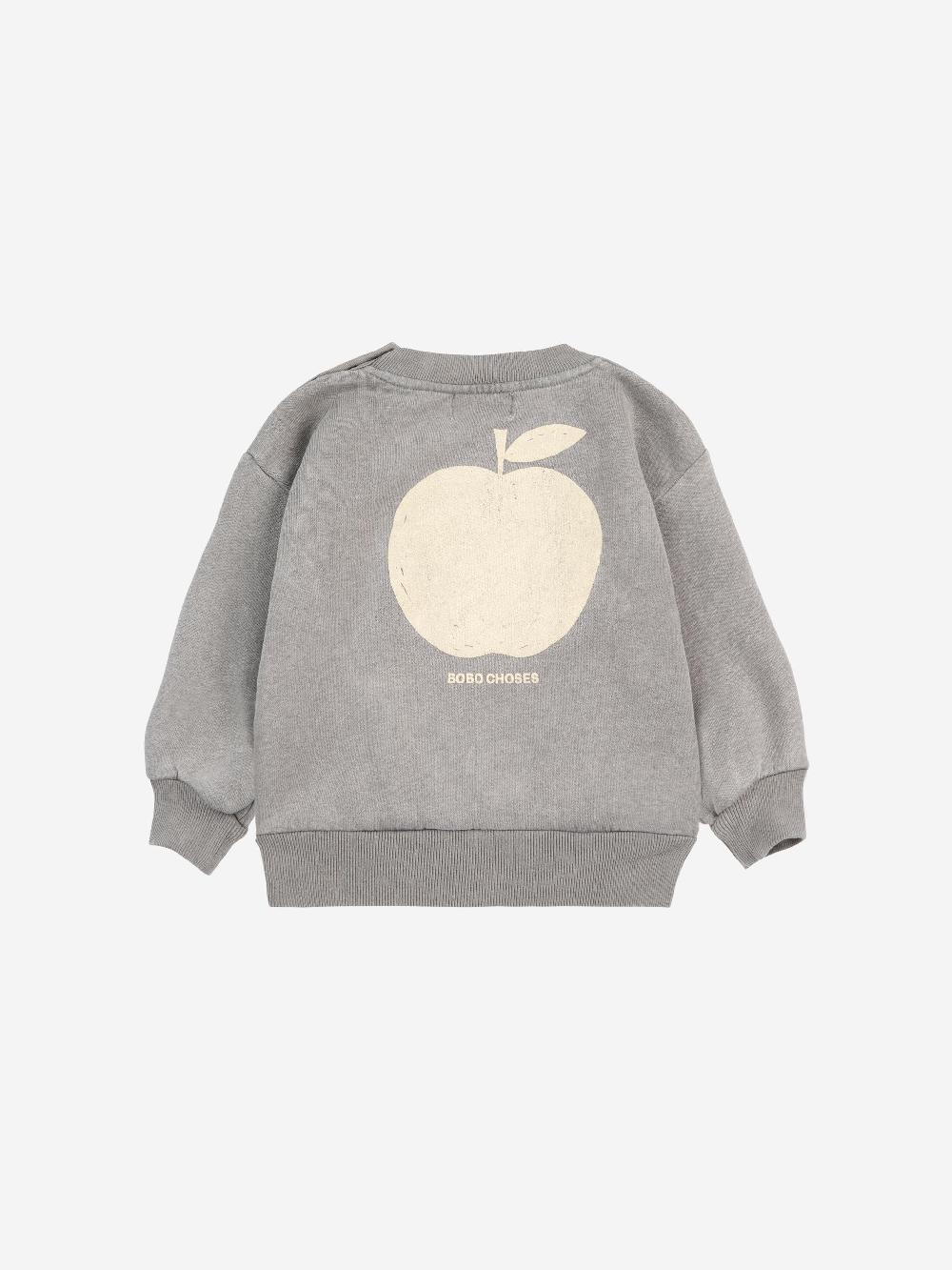 Bobo choses Poma grey sweatshirt Descuentos del mes