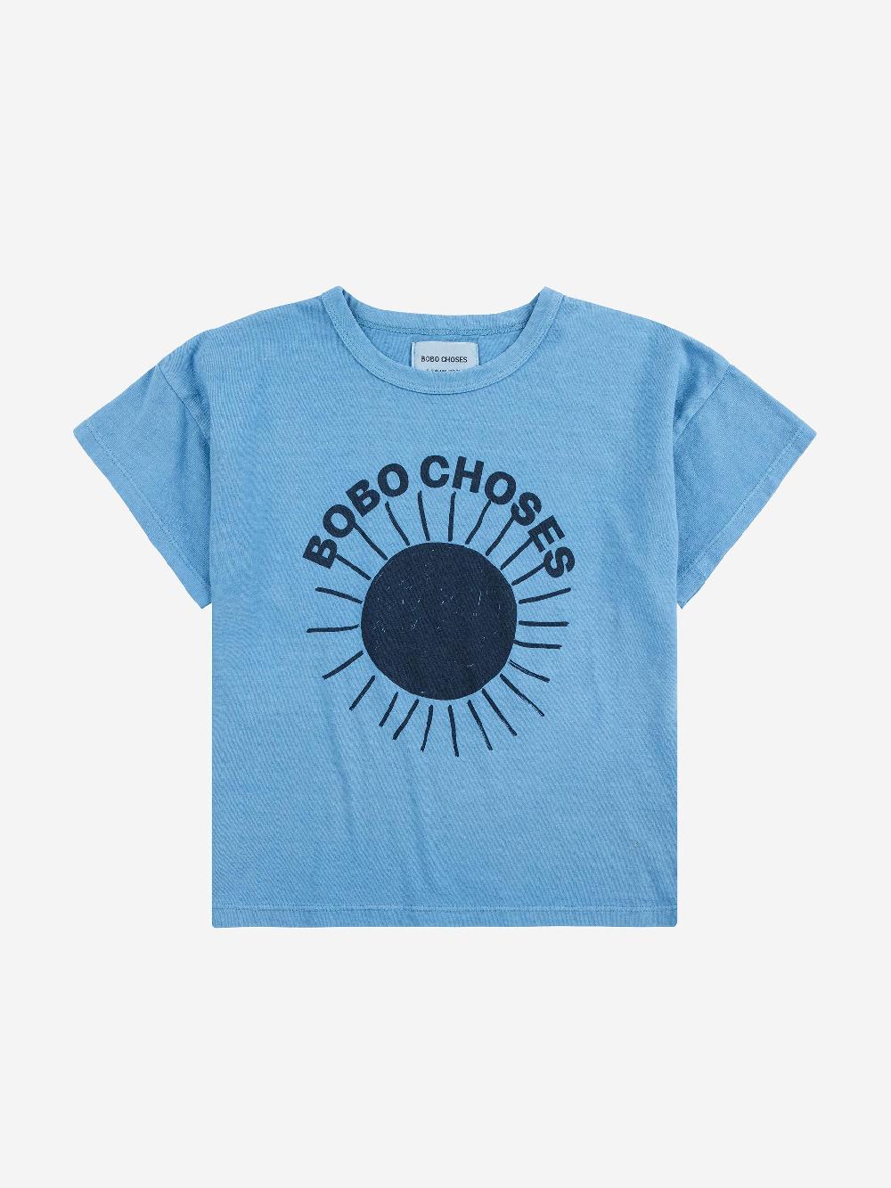 Bobo choses Bobo Choses Sun turquoise T-shirt Ofertas de temporada