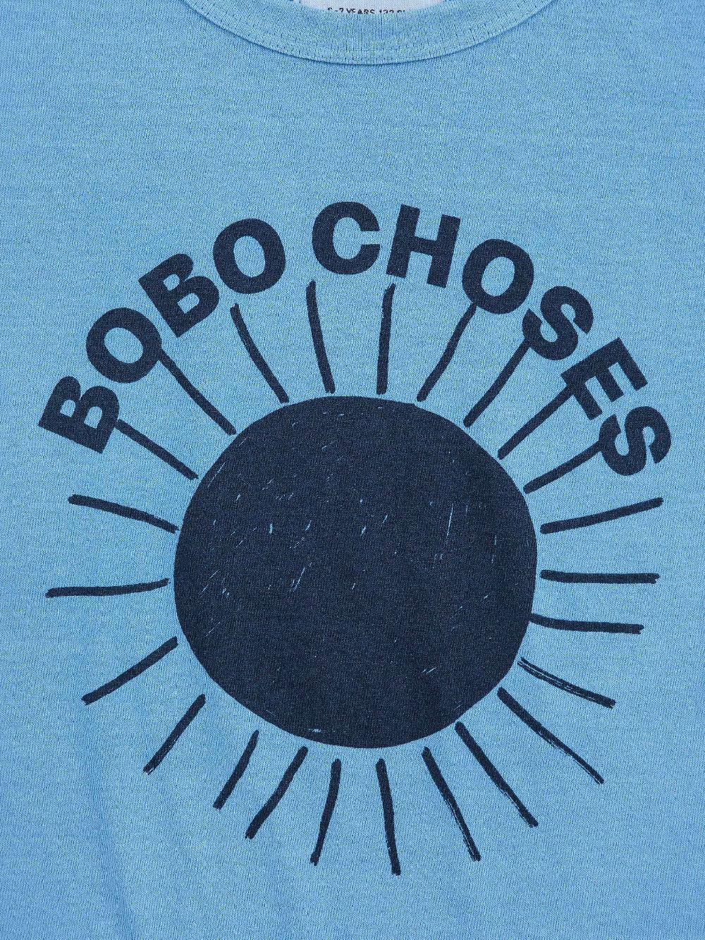 Bobo choses Bobo Choses Sun turquoise T-shirt Ofertas de temporada