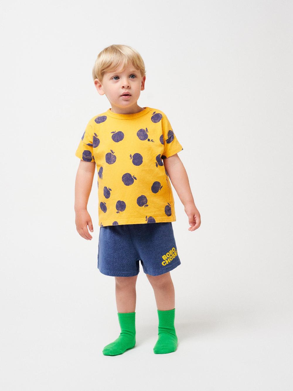 Bobo choses Poma all over yellow T-shirt Rebajas de fin de temporada