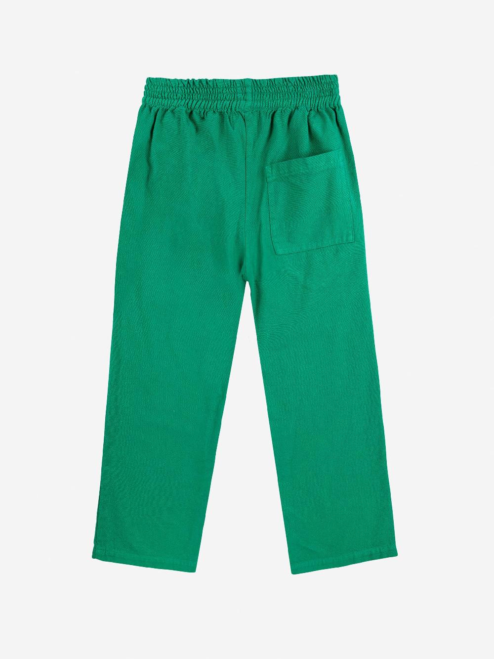 Bobo choses Poma green woven pants 2025