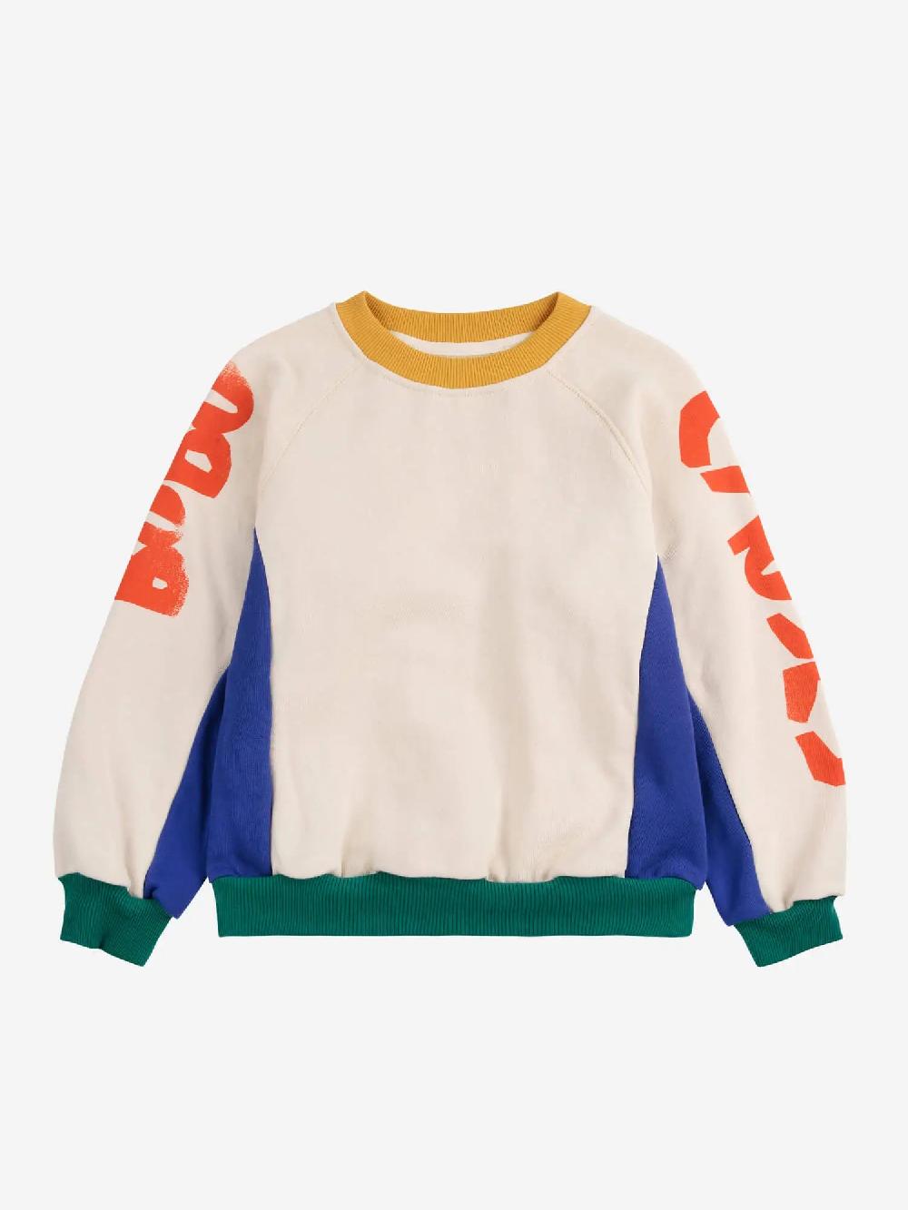 Bobo choses Bobo choses color block sweashirt Venta caliente