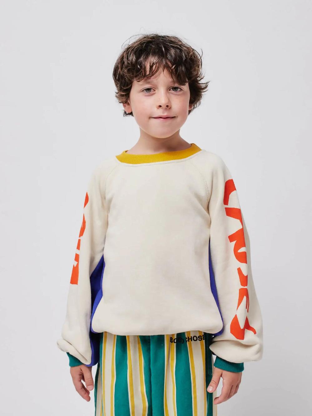 Bobo choses Bobo choses color block sweashirt Venta caliente