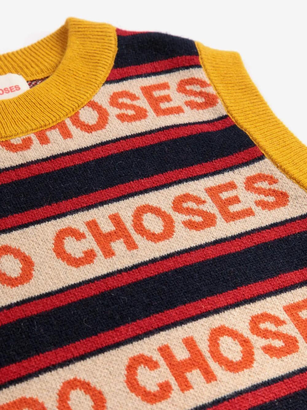 Bobo choses Bobo choses stripes knit vest Rebajas de fábrica