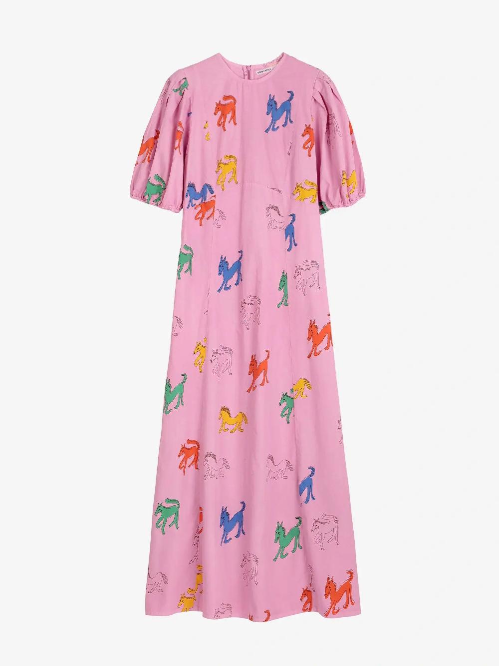 Bobo choses Wonder Horse printed evase dress Precio de fábrica