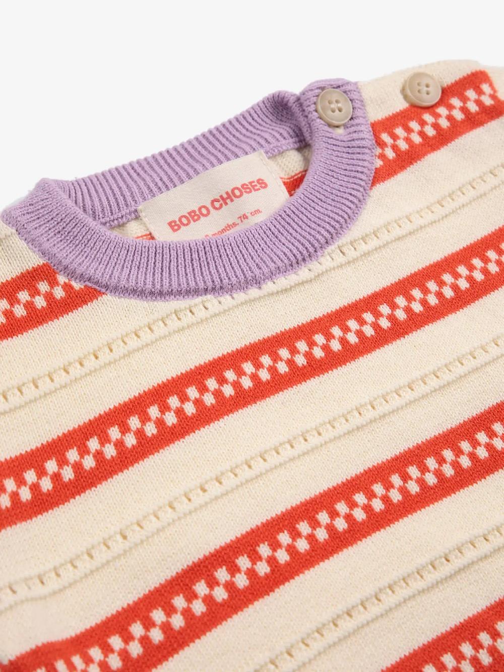 Bobo choses Striped jumper Promoción trimestral