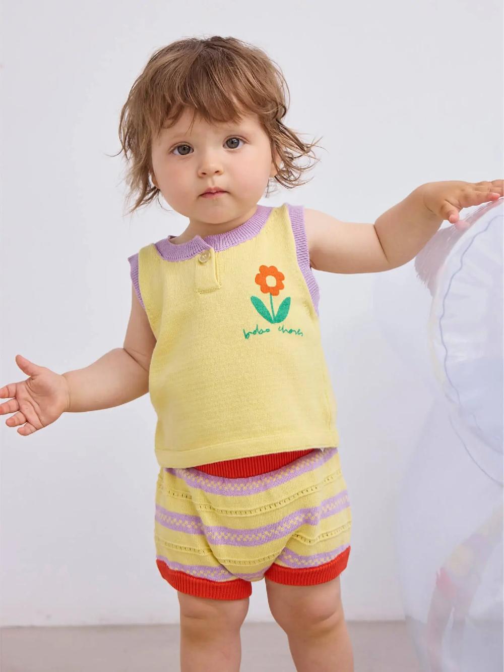 Bobo choses Flower knitted bloomer Limitado a 3 días