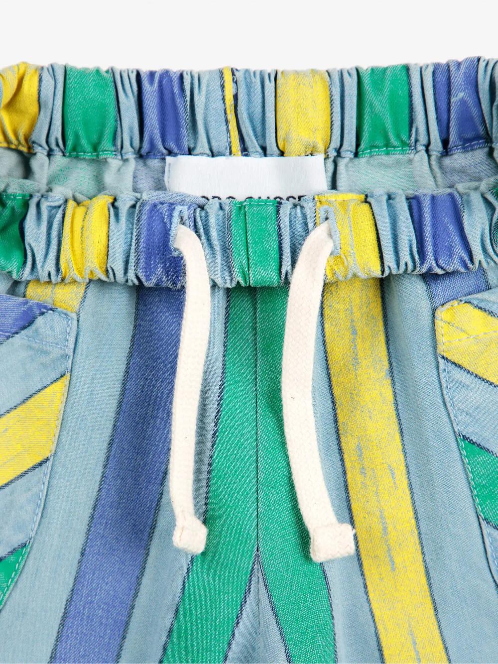 Bobo choses Multicolor Stripes denim pants Descuentos del mes