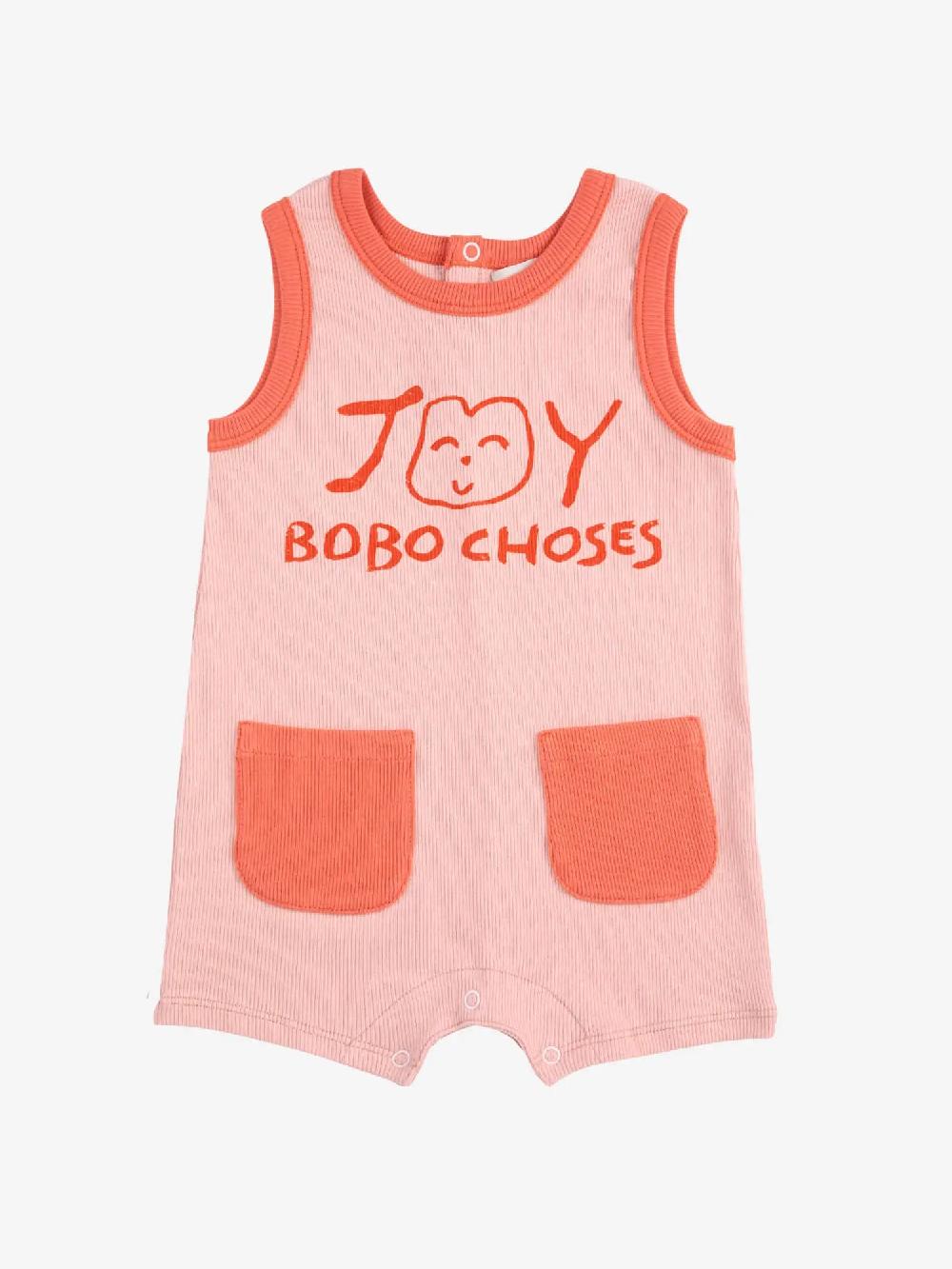 Bobo choses Smiling pink playsuit Oferta exclusiva
