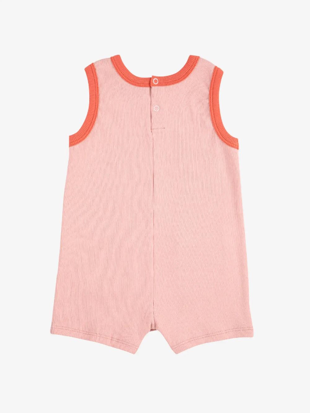 Bobo choses Smiling pink playsuit Oferta exclusiva
